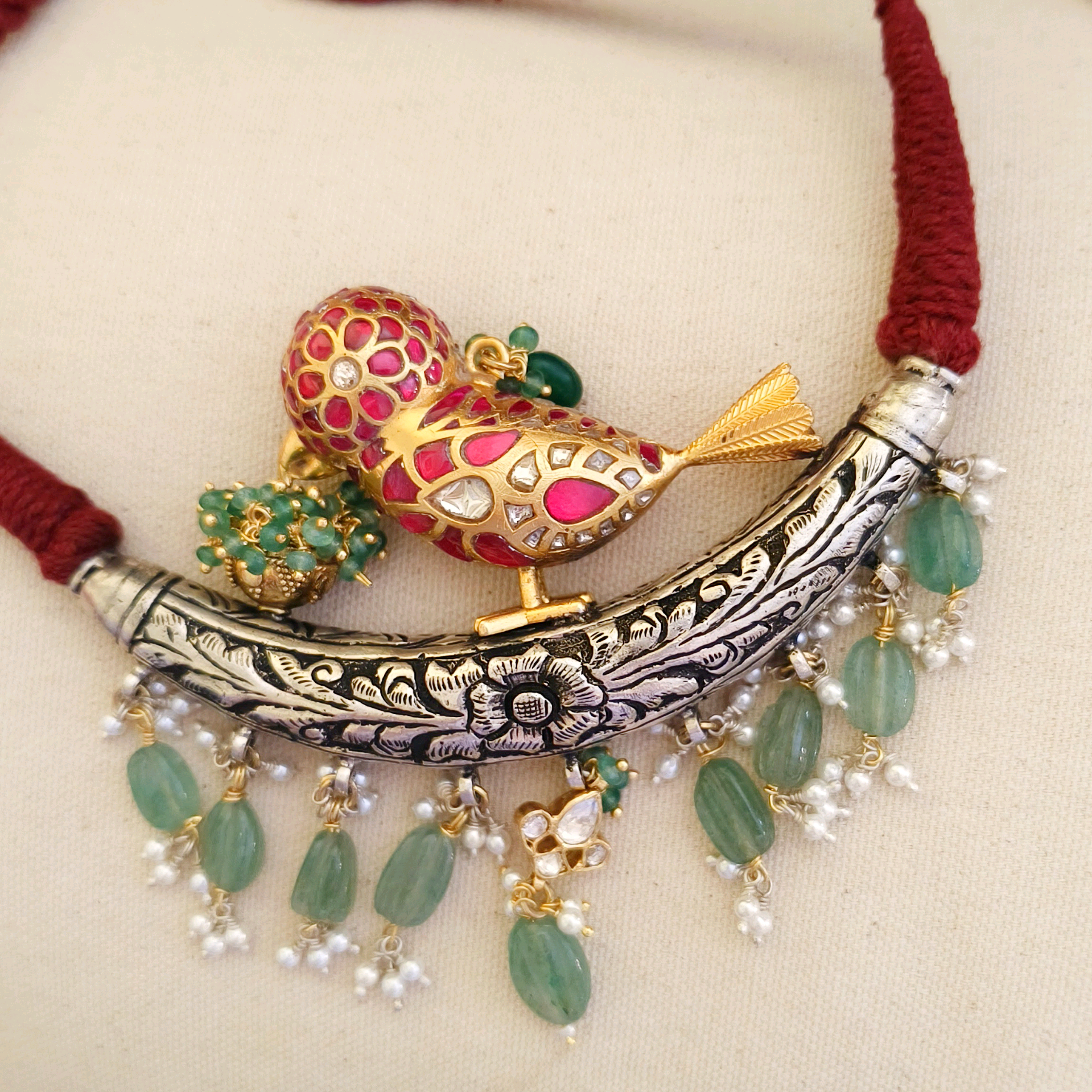 Gharana Chidiya Necklace